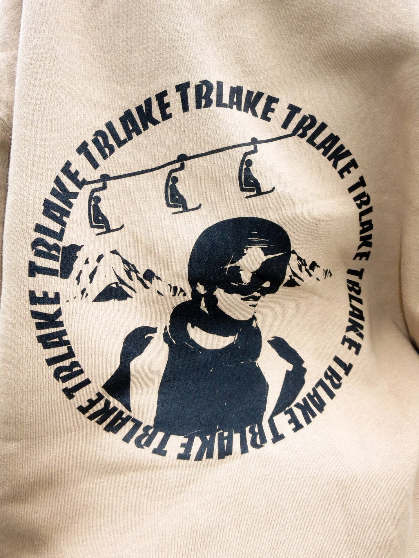 KHAKI TBLAKE HOODIE